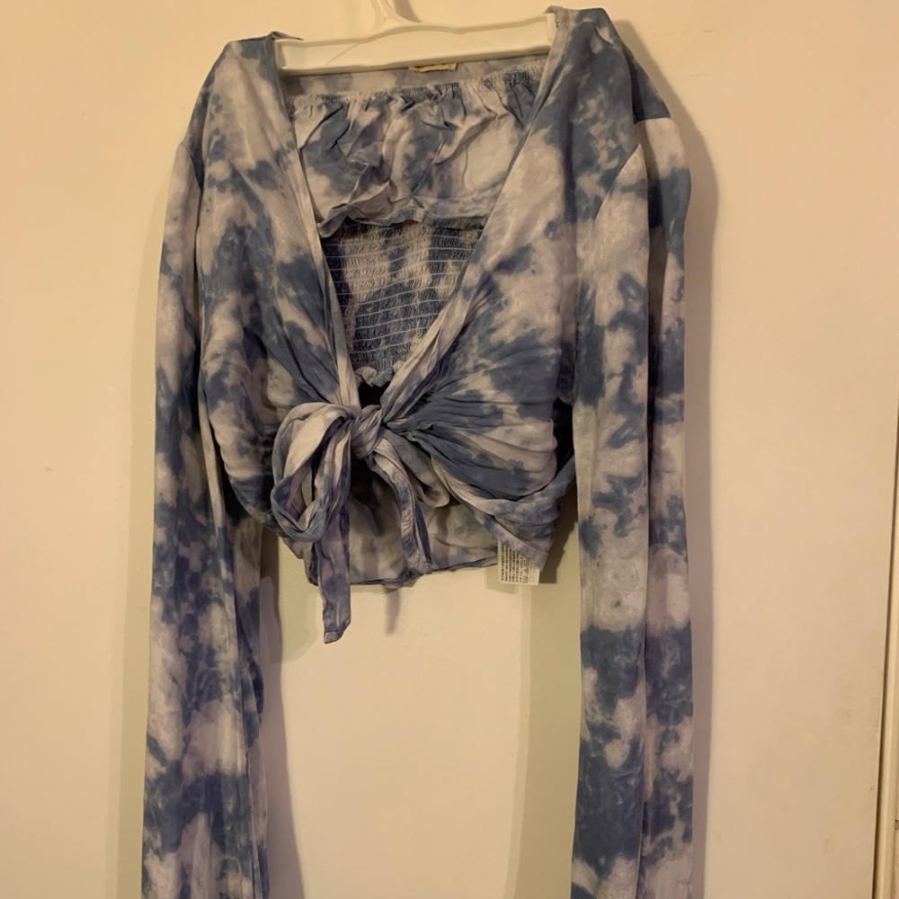 Blue and white two piece set from PINK